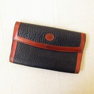 VINTAGE • Dooney & Bourke Pebbled Leather Wallet